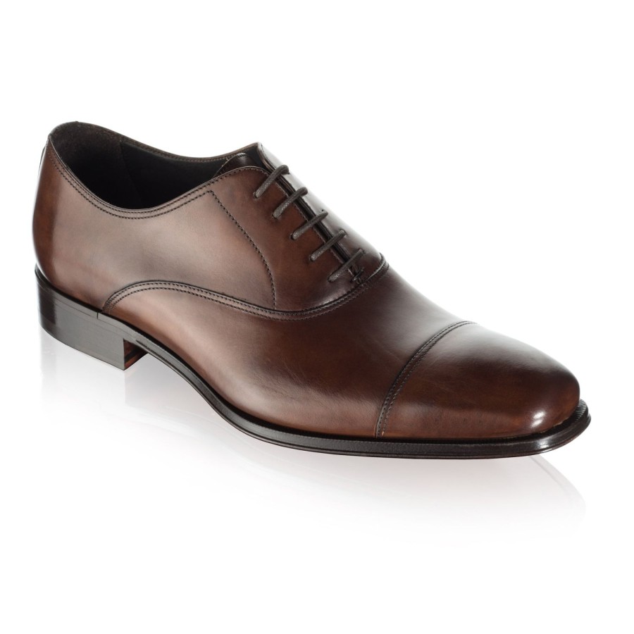 Shoes To Boot New York | Aidan Cap Toe Oxford Brown