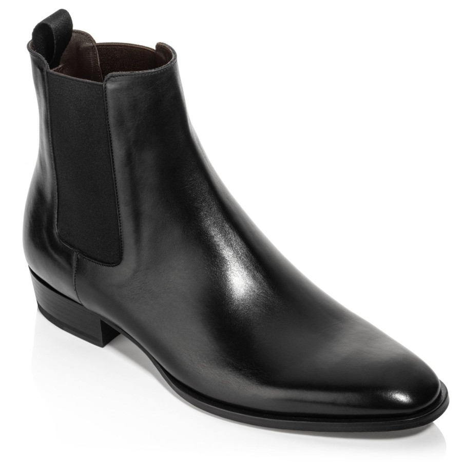 Shoes To Boot New York | Myles Chelsea Boot Black Calf