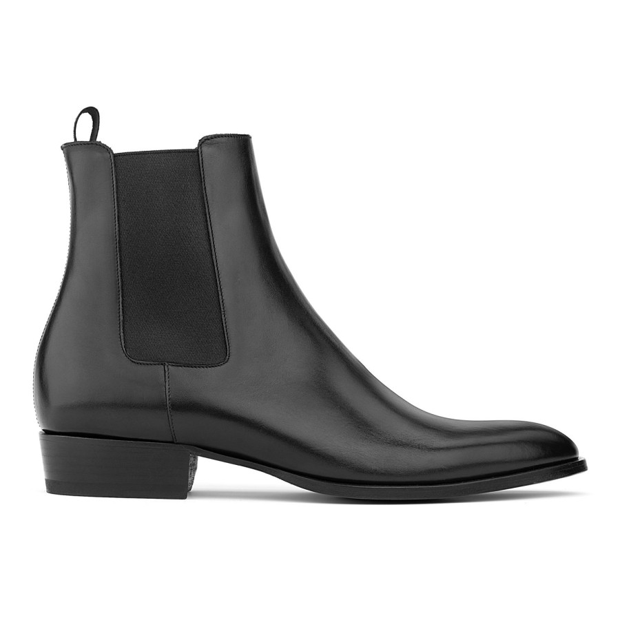 Shoes To Boot New York | Myles Chelsea Boot Black Calf