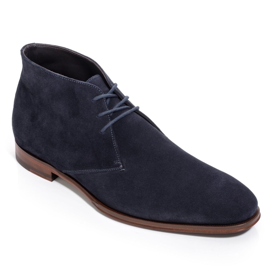 Shoes To Boot New York | Leigh Chukka Boot Blue Suede