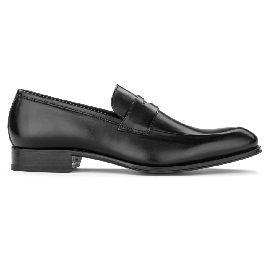 Shoes To Boot New York | Francis Calf Dress Loafer Black