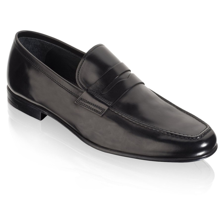 Shoes To Boot New York | Alek Penny Loafer Black