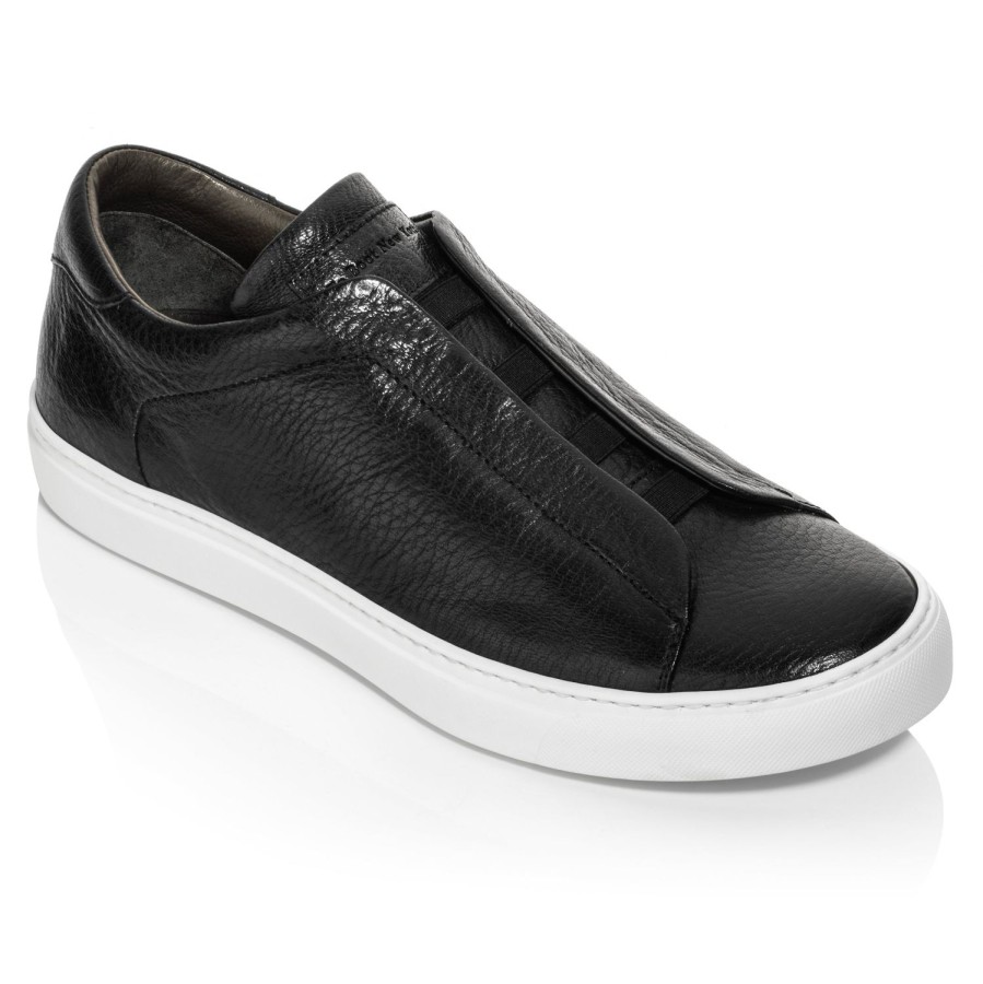 Shoes To Boot New York | Brien Elastic Slip On Sneaker Black Deer