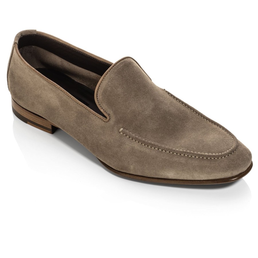 Shoes To Boot New York | Beamon Slip On Taupe Suede