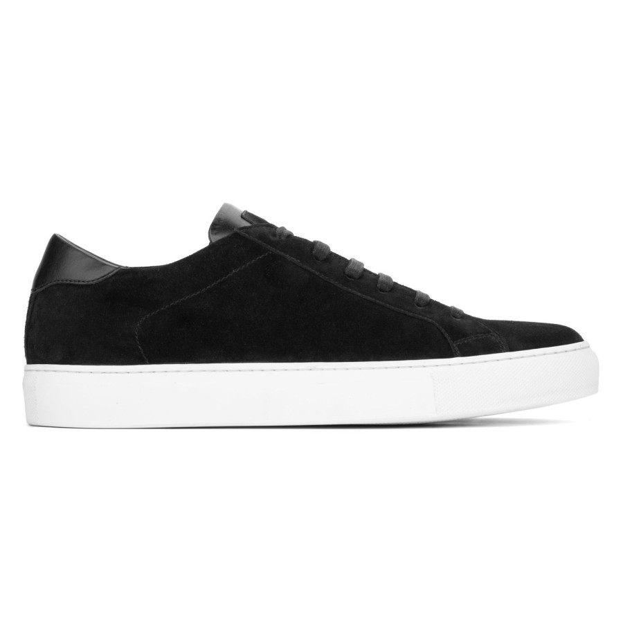 Shoes To Boot New York | Alpha Sneaker Black Suede