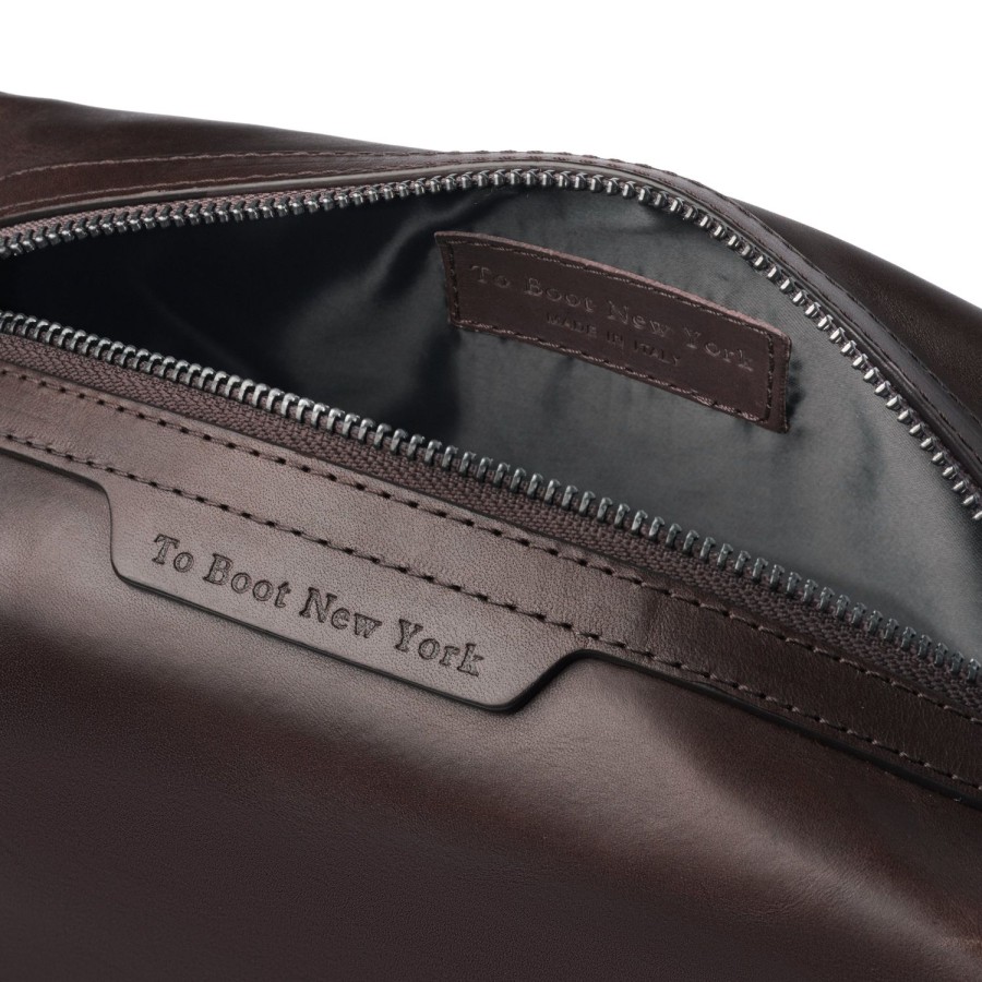 Accessories To Boot New York | Wash Kit Box Calf Espresso