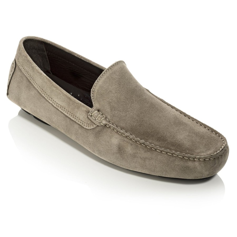 Shoes To Boot New York | Bali Driving Shoe Taupe