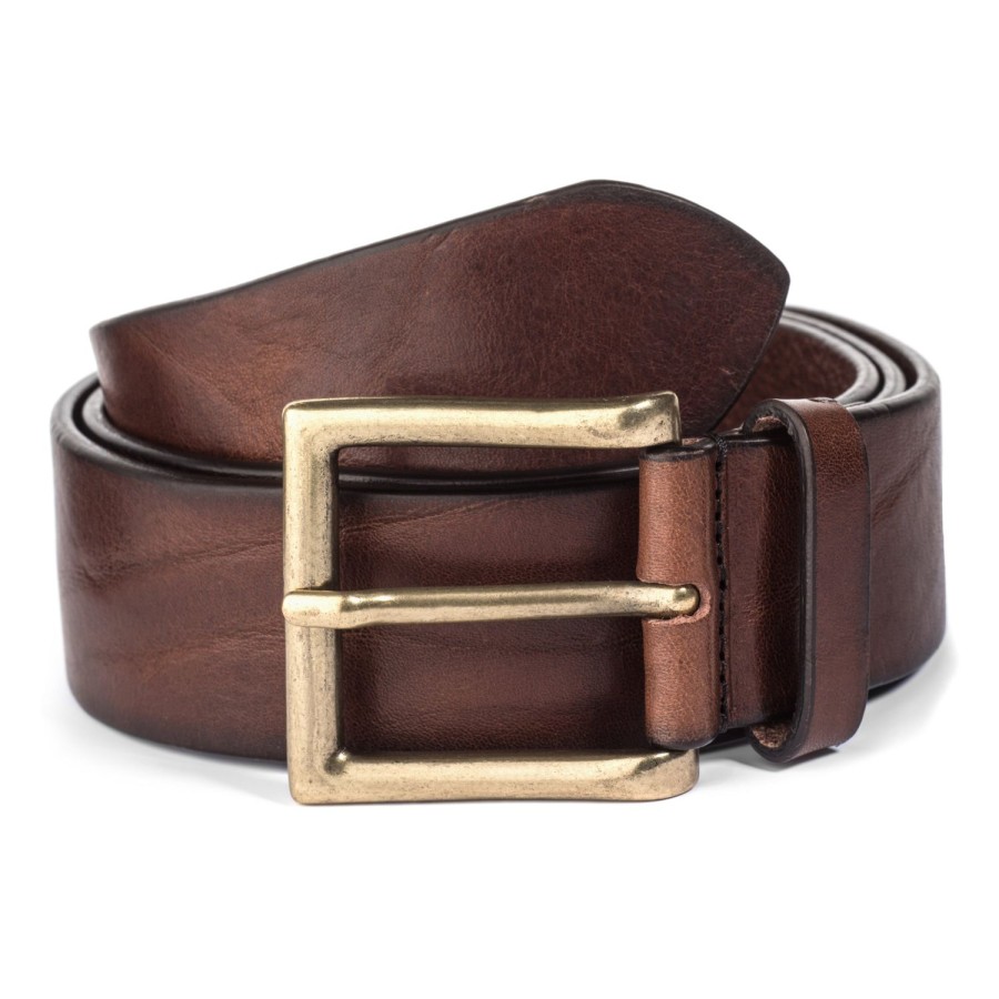 Accessories To Boot New York | Casual Belt Medium Brown