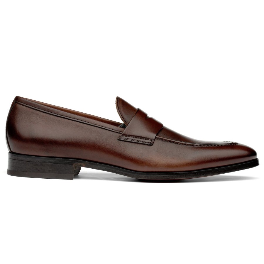 Shoes To Boot New York | Tesoro Calf Slip On Dark Brown