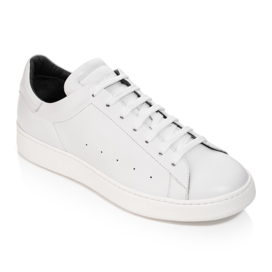 Shoes To Boot New York | Ripley Calf Modern Minimalist Sneaker White