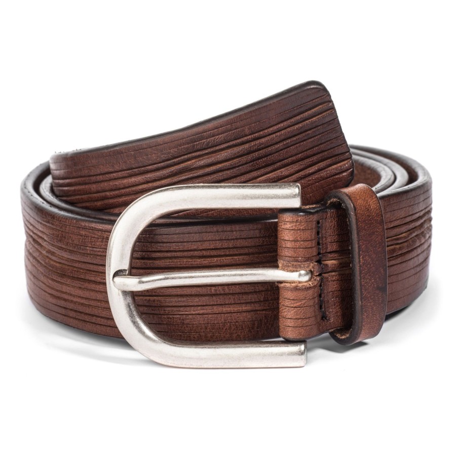 Accessories To Boot New York | Incised Calf Jeans Belt