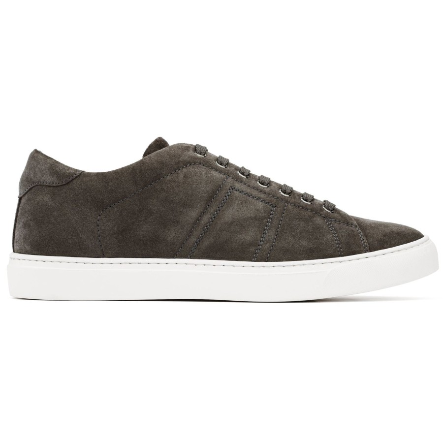 Shoes To Boot New York | Quintin Sneaker Grey Suede