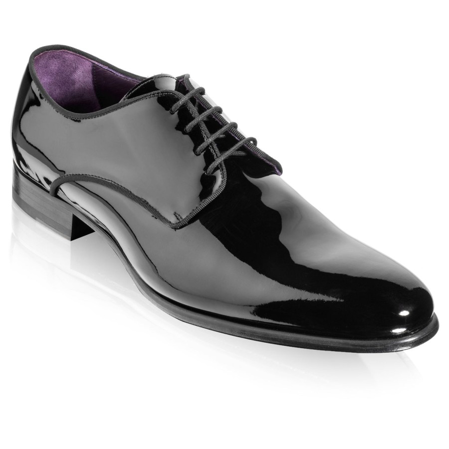 Shoes To Boot New York | Berman Patent Formal Shoe Black