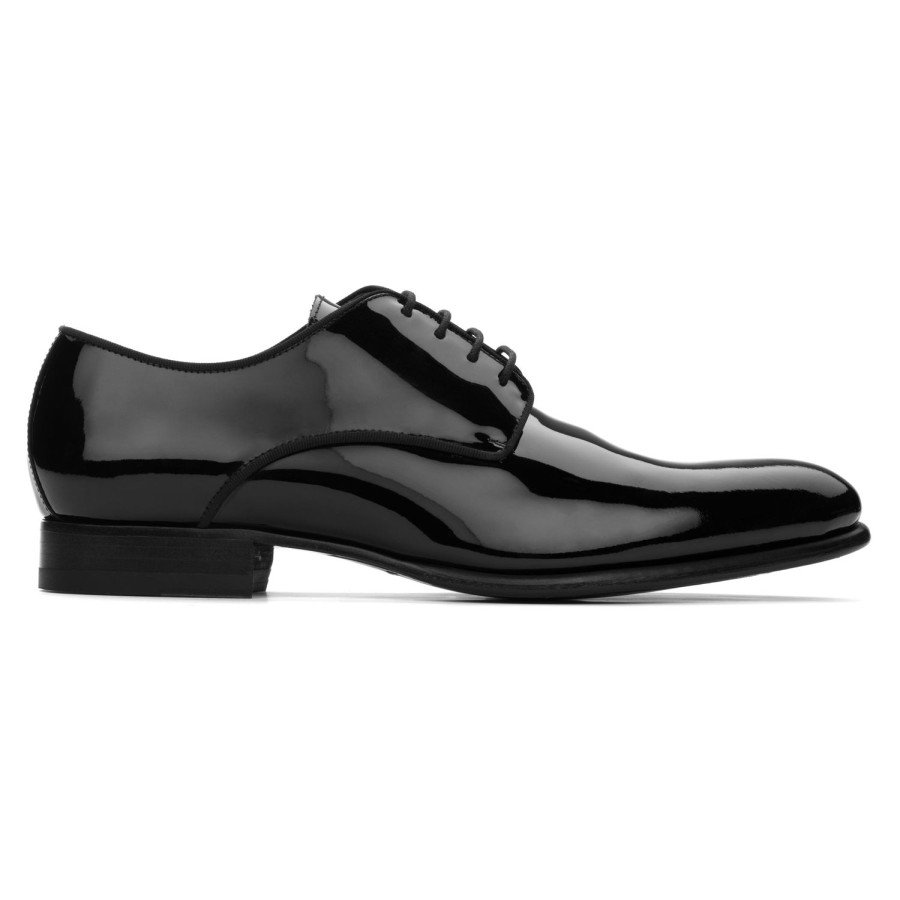 Shoes To Boot New York | Berman Patent Formal Shoe Black