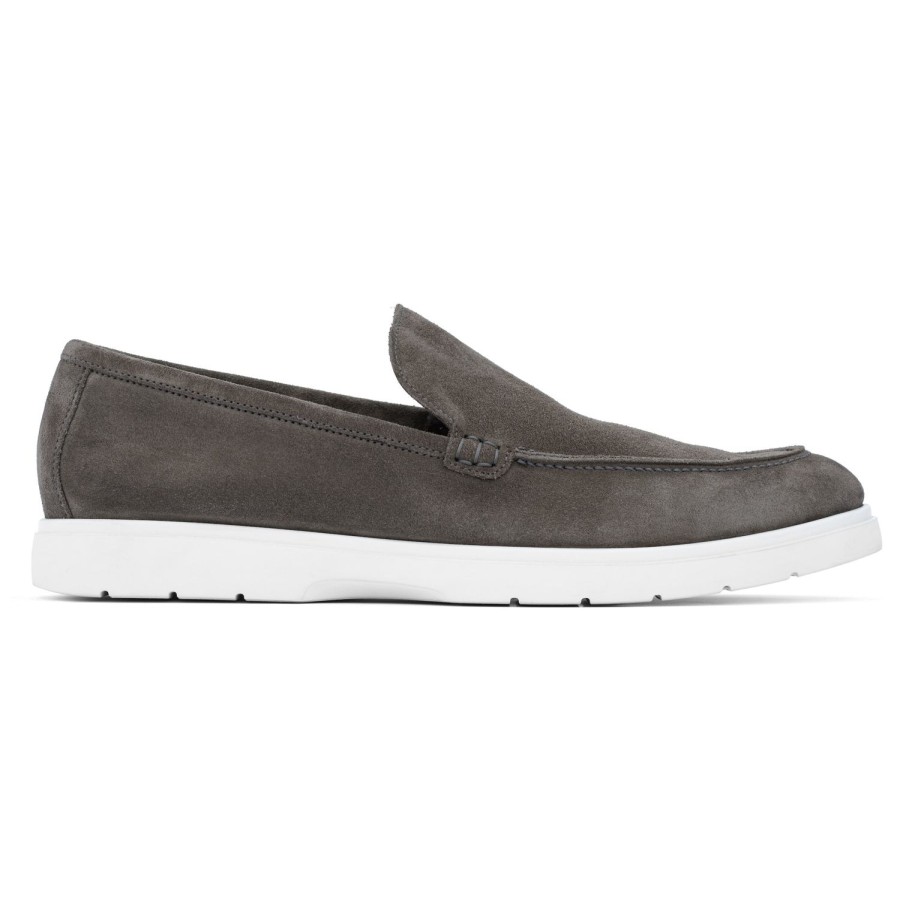 Shoes To Boot New York | Troye Slip On Grey Suede