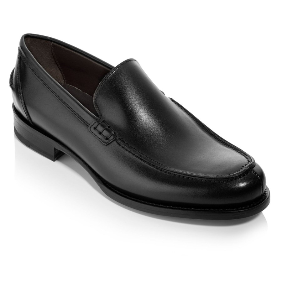 Shoes To Boot New York | Vulcano Calf Slip On Black