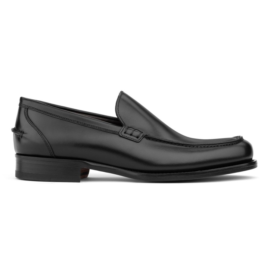 Shoes To Boot New York | Vulcano Calf Slip On Black