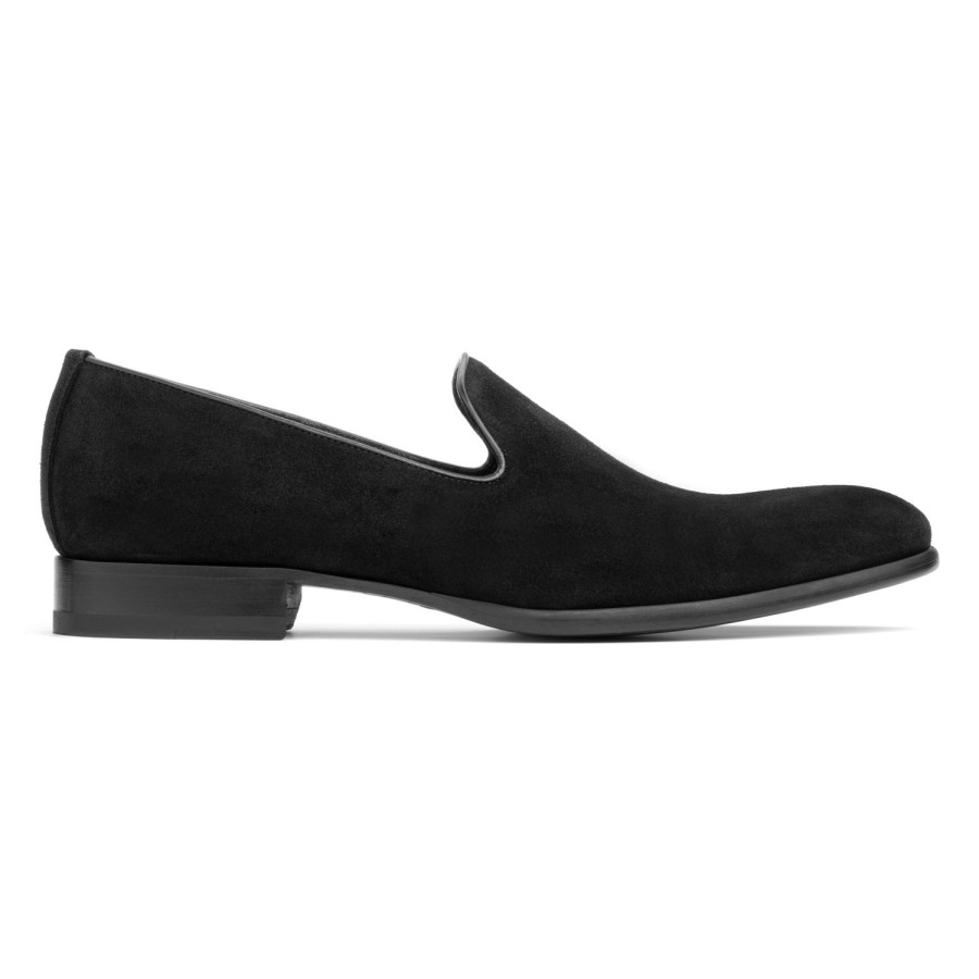 Shoes To Boot New York | Pryce Slip On Black Suede