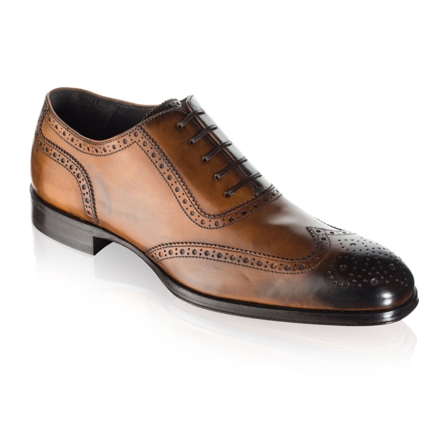 Shoes To Boot New York | Duke Wingtip Burnished Calf