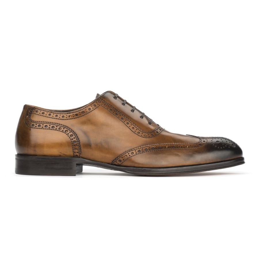 Shoes To Boot New York | Duke Wingtip Burnished Calf