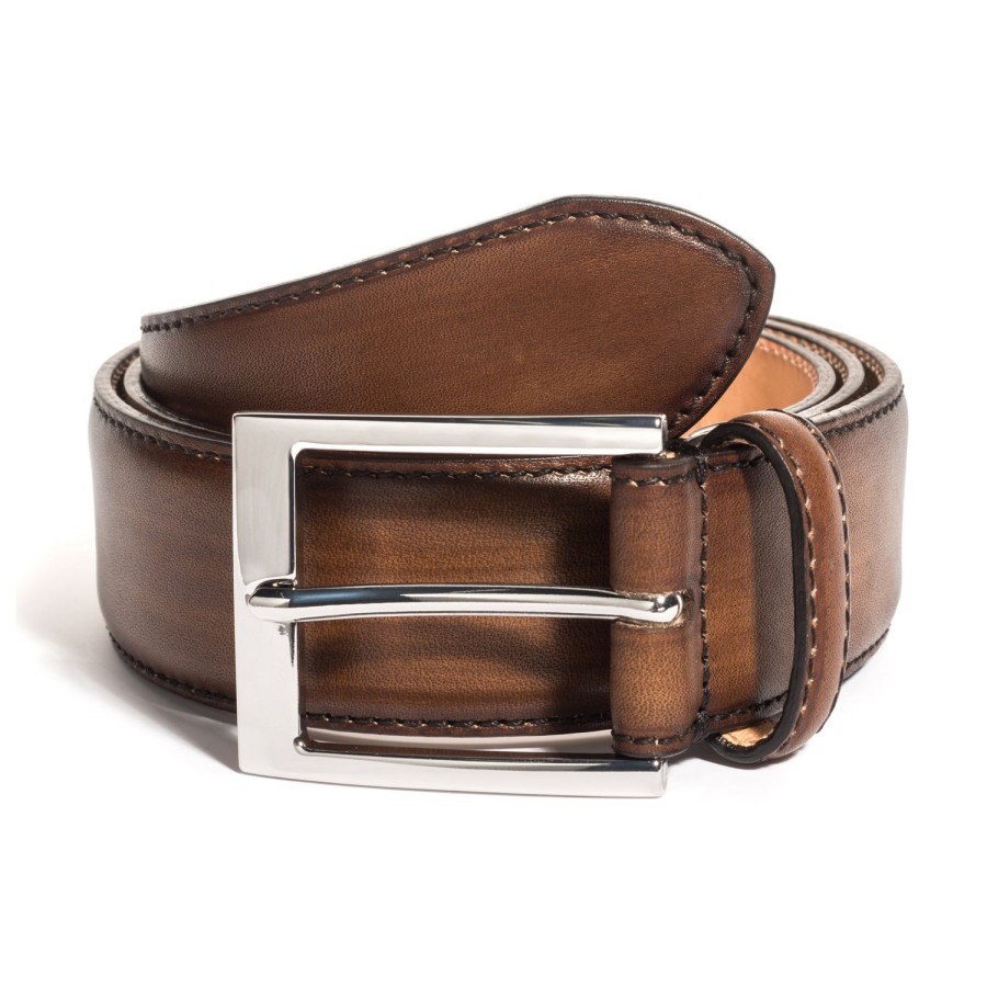 Accessories To Boot New York | Belt Burnished Tan