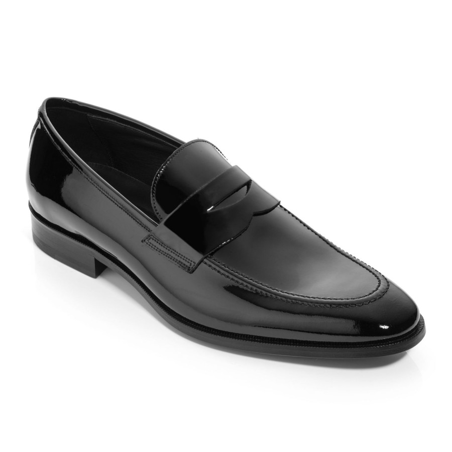 Shoes To Boot New York | Rhodes Patent Leather Loafer Black