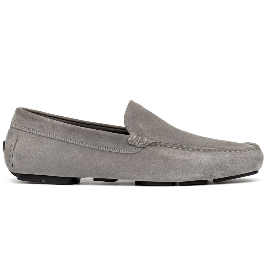 Shoes To Boot New York | Bali Driving Shoe Light Grey