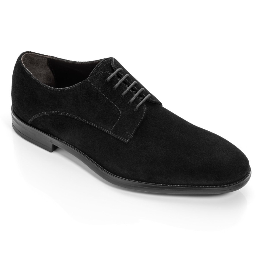 Shoes To Boot New York | Amedeo Derby Black Suede