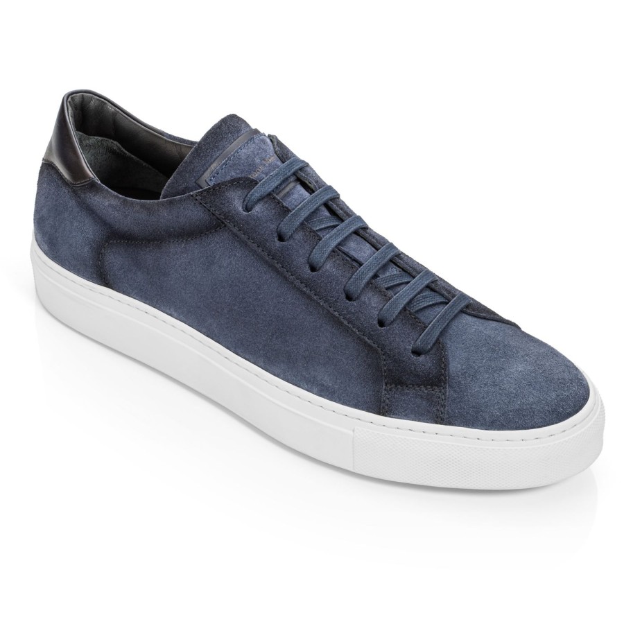 Shoes To Boot New York | Derrick Sneaker Blue Suede