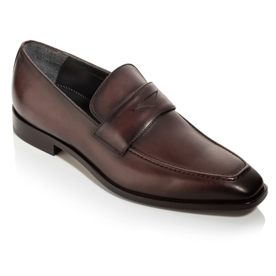 Shoes To Boot New York | Amarone Penny Loafer Bordeaux