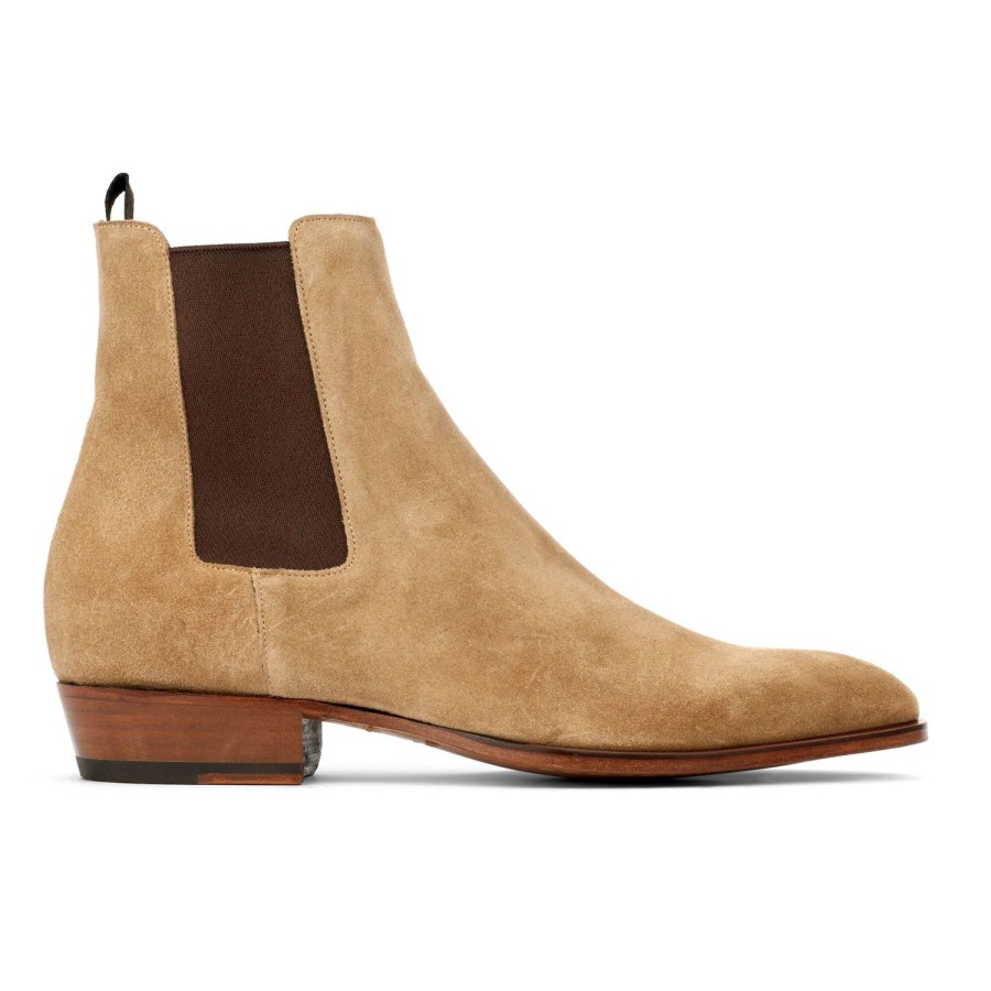 Shoes To Boot New York | Shawn Chelsea Boot Sand Suede