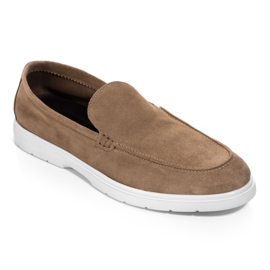 Shoes To Boot New York | Troye Slip On Taupe Suede