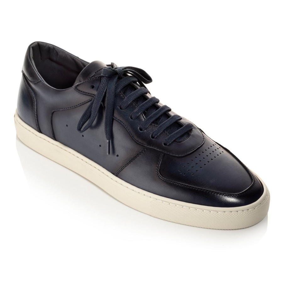 Shoes To Boot New York | Barbera Court Sneaker Blue Burnish