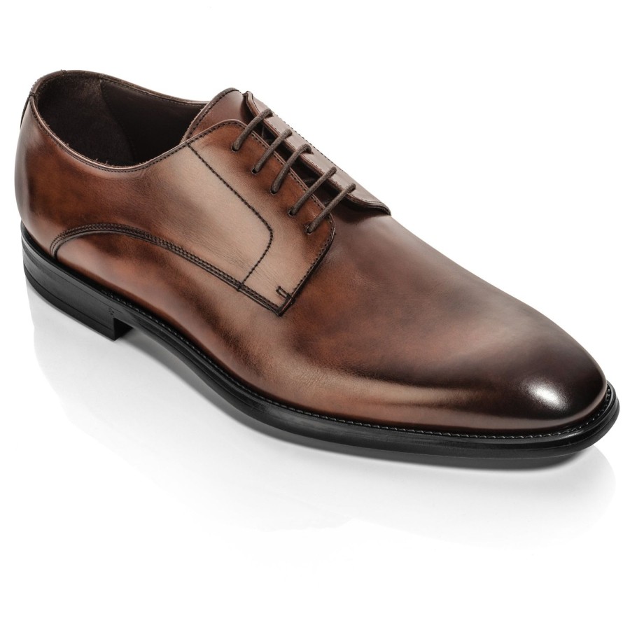 Shoes To Boot New York | Amedeo Derby Burnished Brown