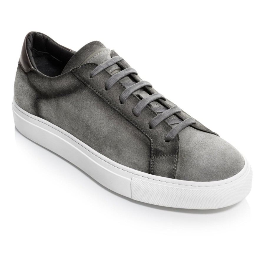 Shoes To Boot New York | Derrick Sneaker Grey Suede