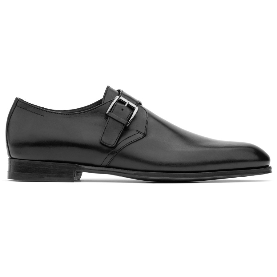 Shoes To Boot New York | Bower Monkstrap Black Calf