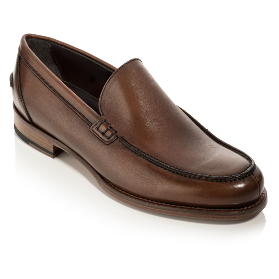 Shoes To Boot New York | Vulcano Calf Slip On Cognac