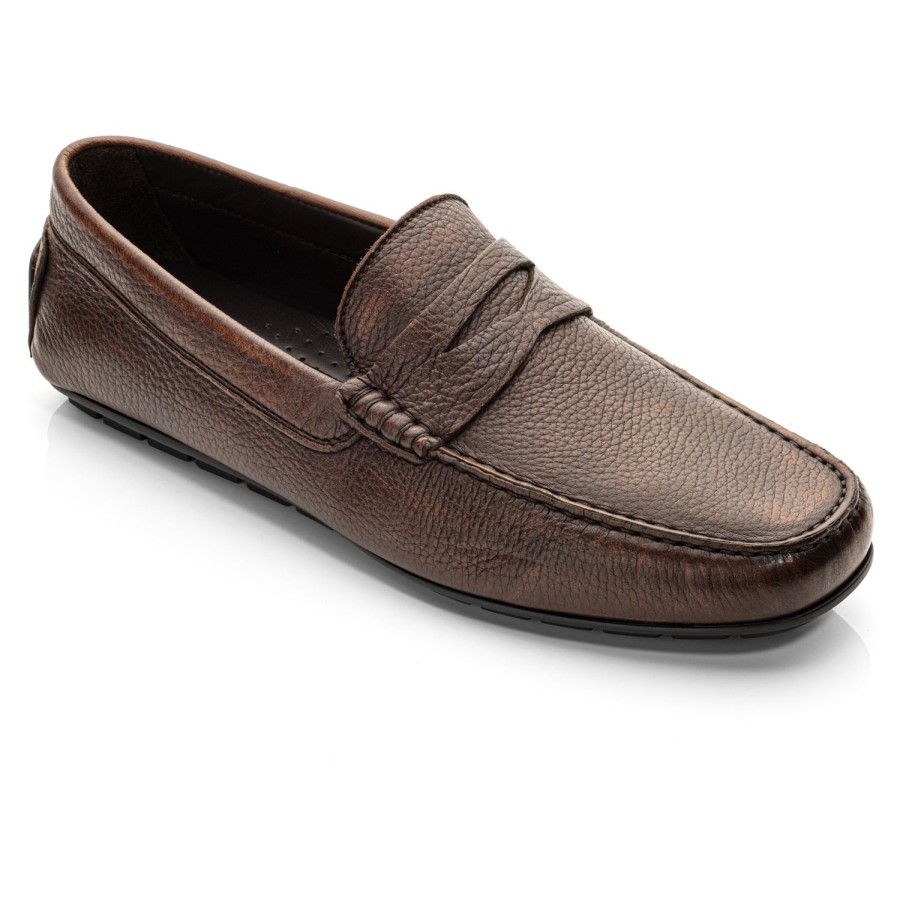 Shoes To Boot New York | Vieques Mid Brown Deerskin