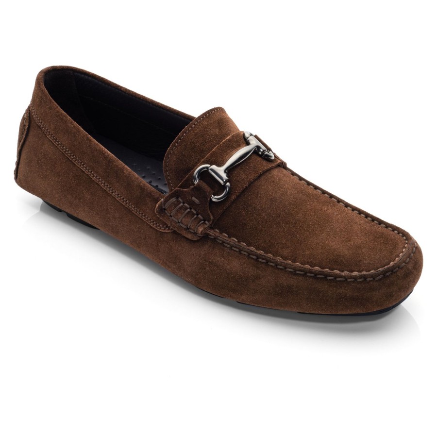 Shoes To Boot New York | Del Amo Driving Shoe Mid Brown