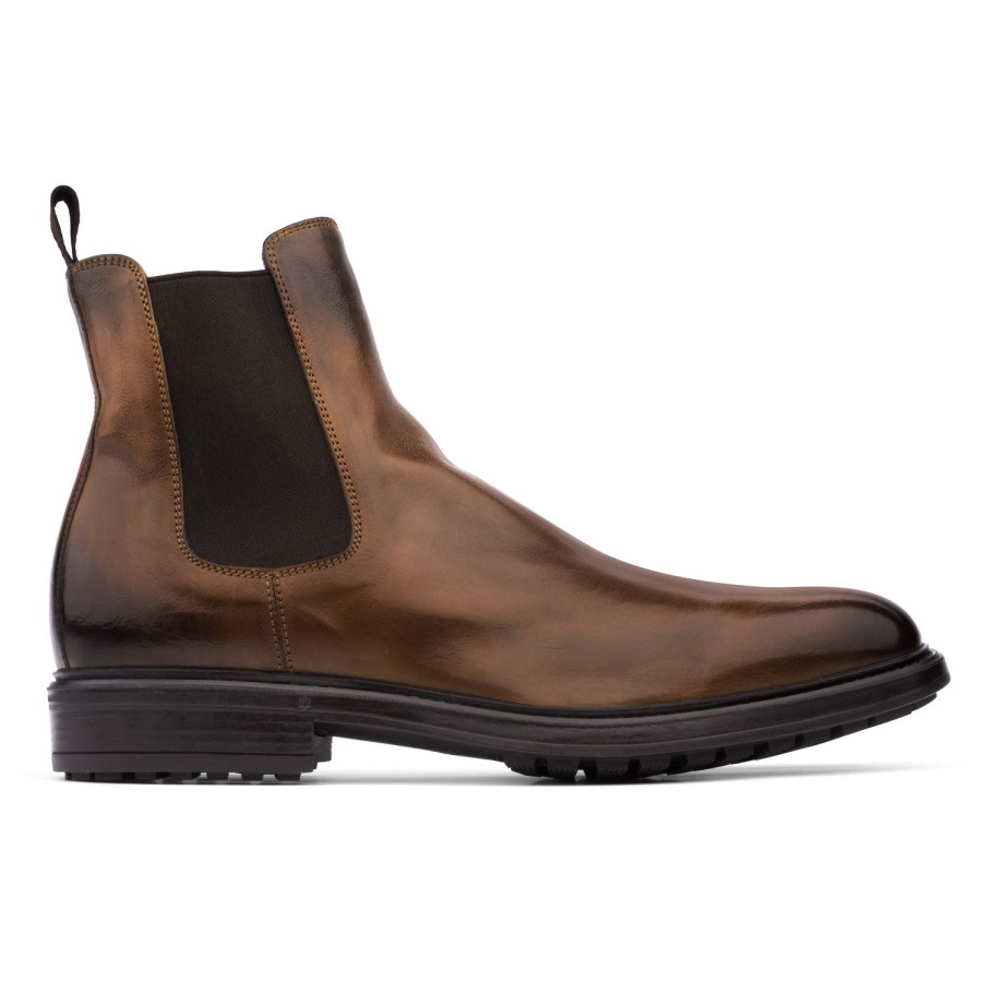 Shoes To Boot New York | Julius Calf Chelsea Boot Cognac