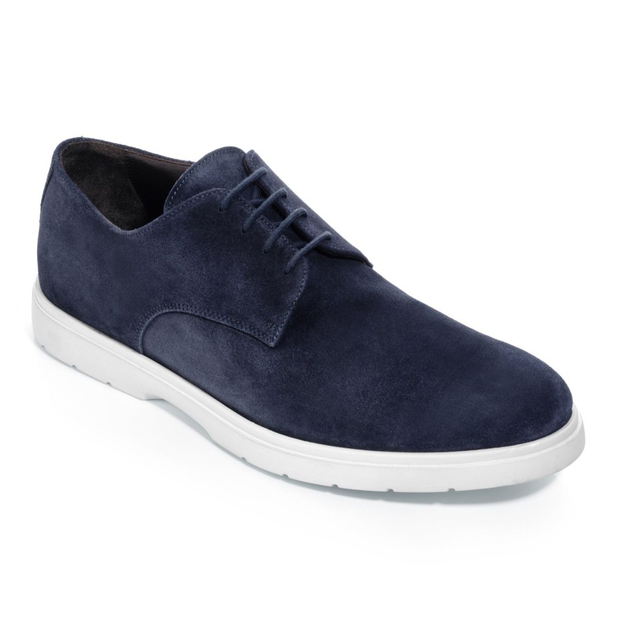 Shoes To Boot New York | Jett Derby Buck Blue Suede