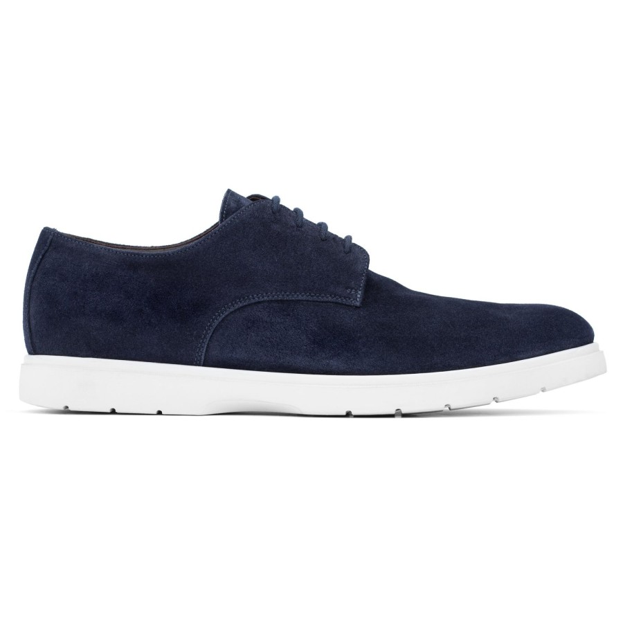 Shoes To Boot New York | Jett Derby Buck Blue Suede