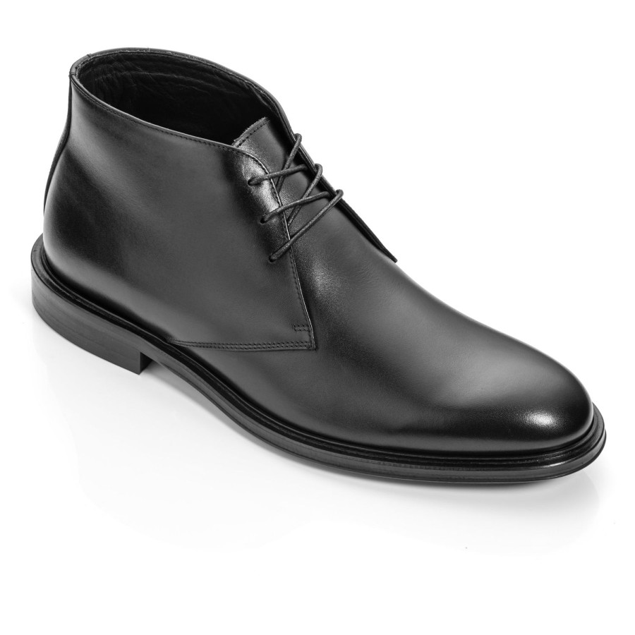 Shoes To Boot New York | Richard Calf Chukka Boot Black