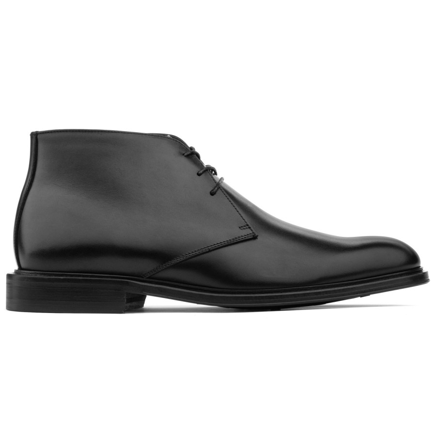 Shoes To Boot New York | Richard Calf Chukka Boot Black