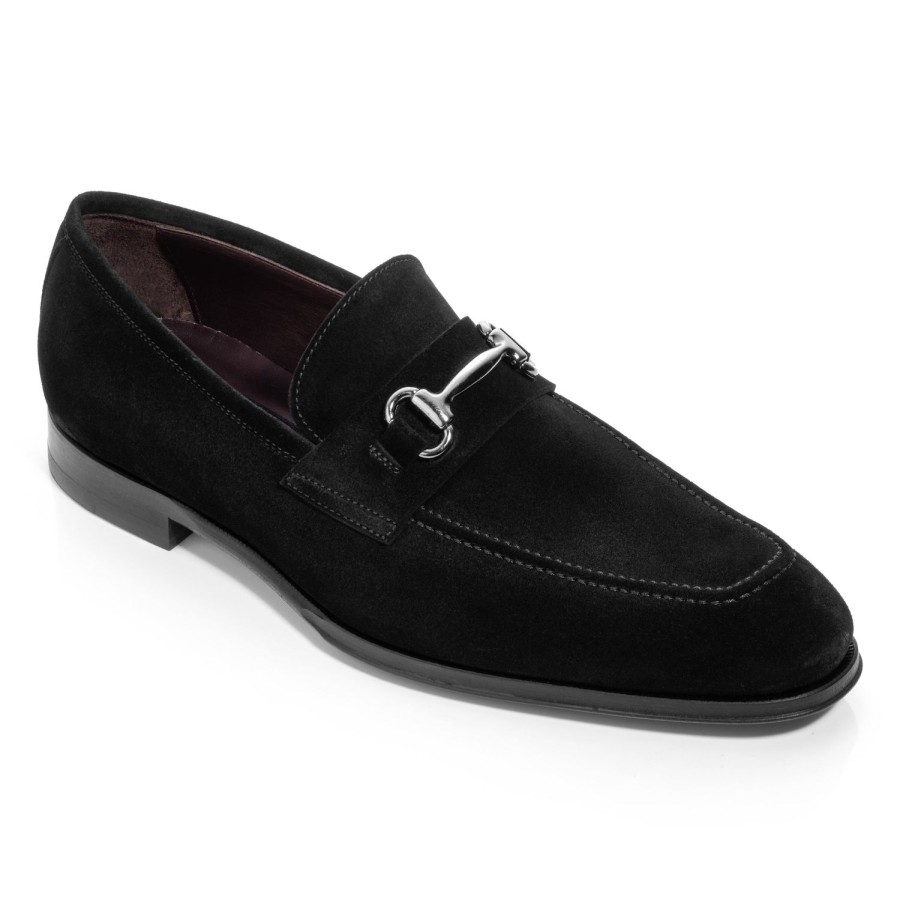 Shoes To Boot New York | Legend Calf Slip On Black Suede