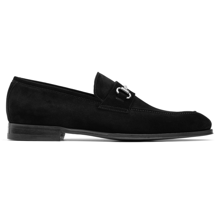 Shoes To Boot New York | Legend Calf Slip On Black Suede