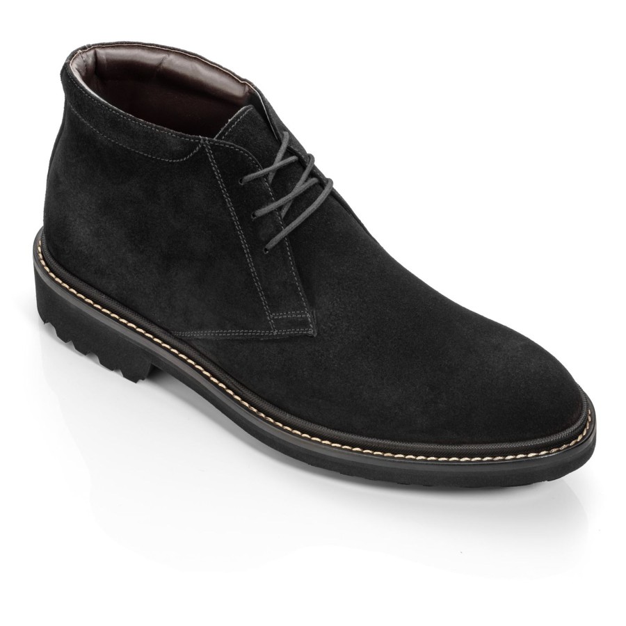 Shoes To Boot New York | Javier Chukka Boot Black Suede