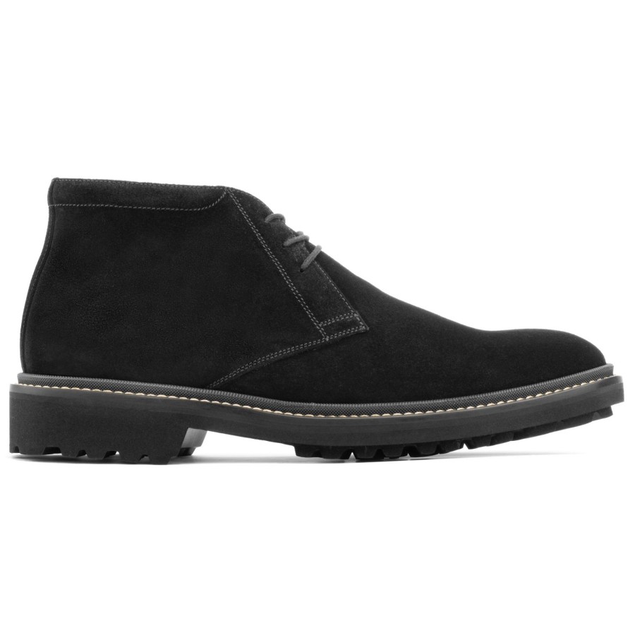 Shoes To Boot New York | Javier Chukka Boot Black Suede