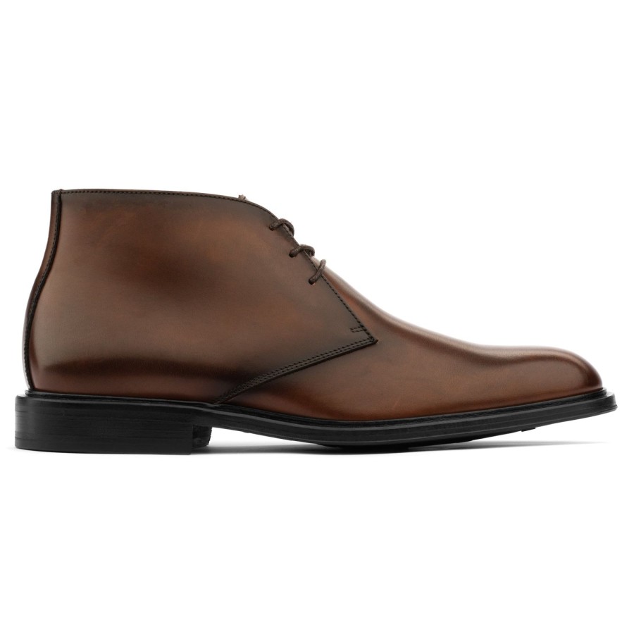 Shoes To Boot New York | Richard Chukka Boot Cognac Calf