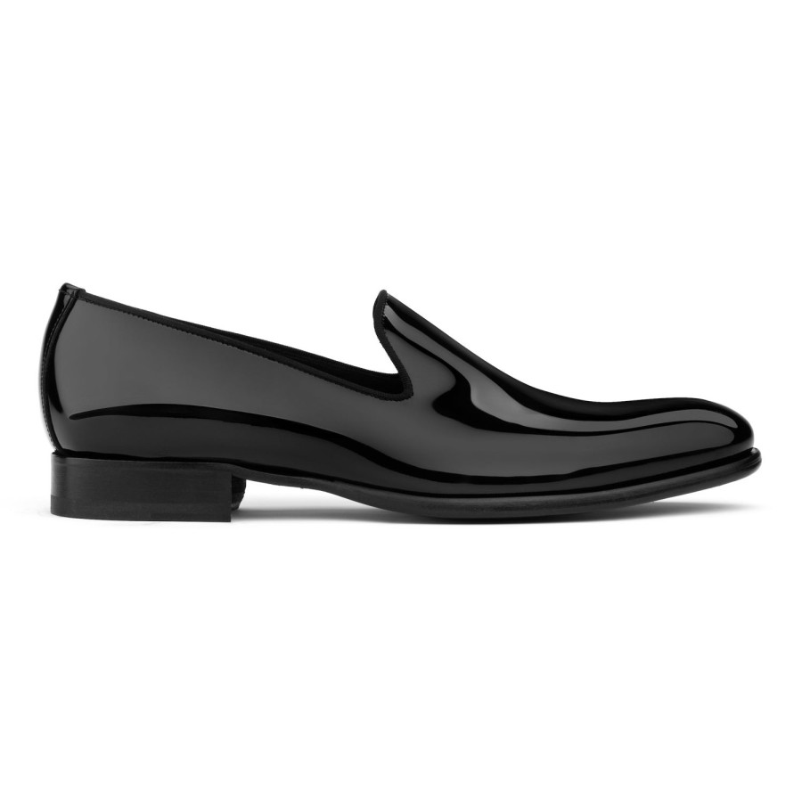 Shoes To Boot New York | Brera Patent Formal Shoe Black